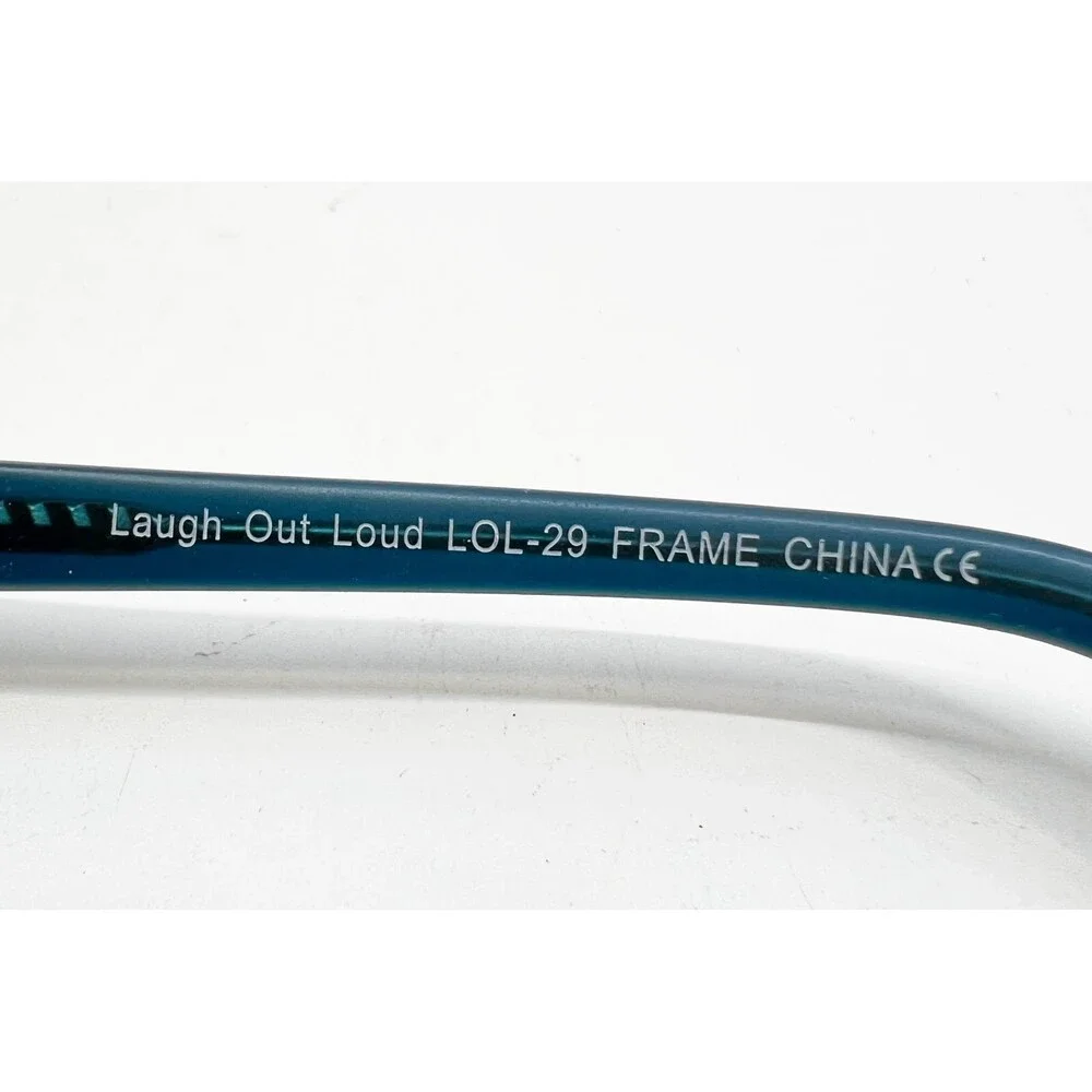 Laugh Out Loud Eyeglasses Kids Navy Blue LOL-29 Full Rim Frame 44-16-125